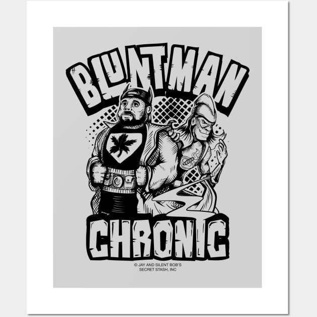 Bluntman and Chronic Wall Art by wuhuli